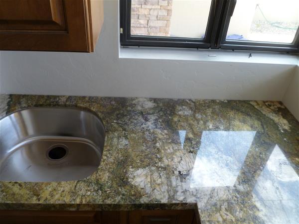 Laundry counter top